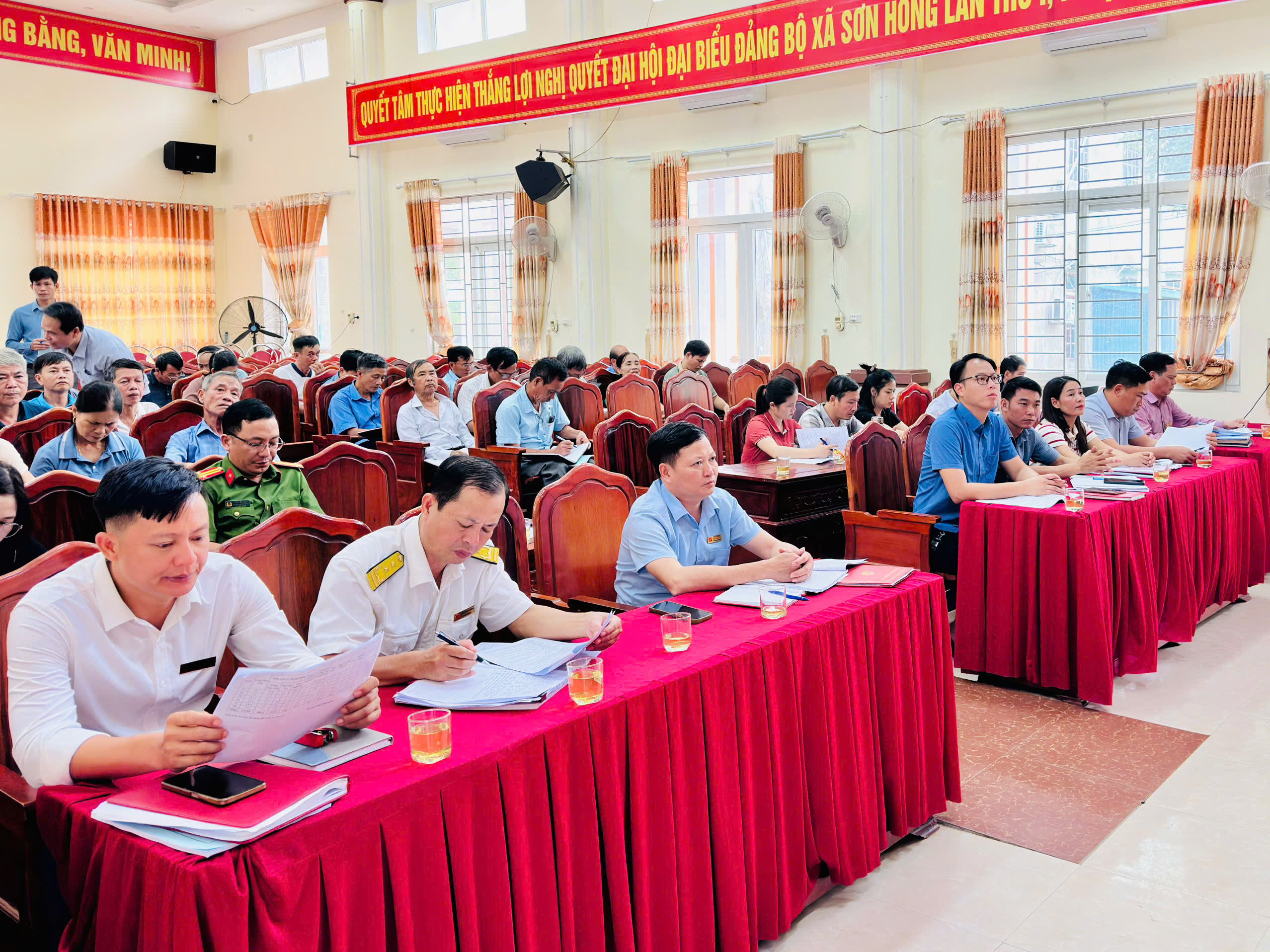 Xã Sơn Hồng, tỉnh Hà Tĩnh tập trung triển khai các nhiệm vụ những tháng cuối năm 2025