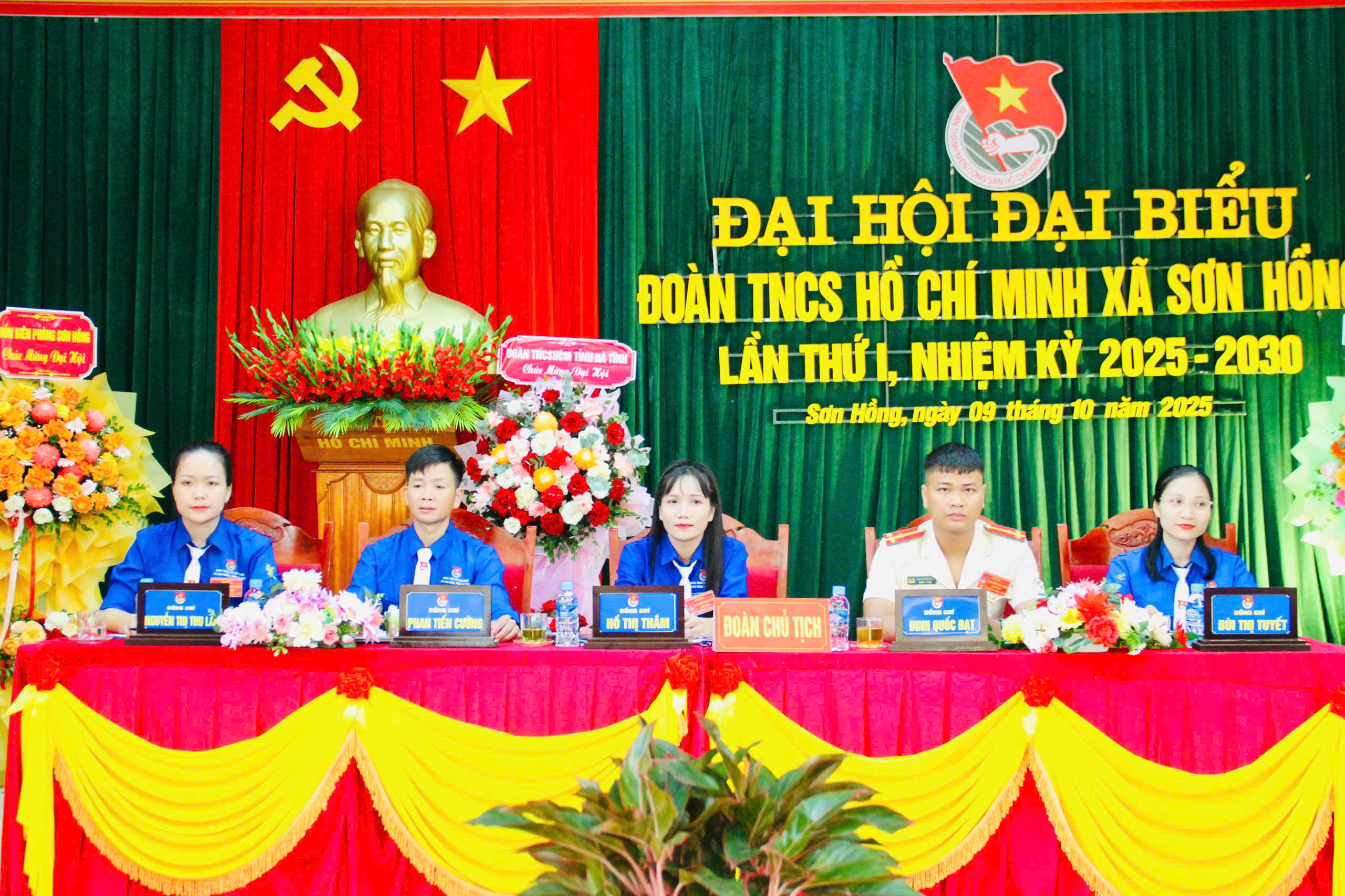 Đại hội đại biểu đoàn thanh niên cộng sản Hồ Chí Minh xã Sơn Hồng lần thứ nhất, nhiệm kỳ 2025 - 2030