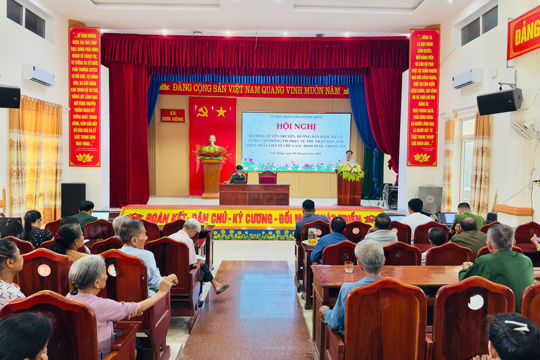 Xã Sơn Hồng triển khai rà soát, tuyên truyền phục vụ thu nhận mẫu ADN thân nhân liệt sĩ