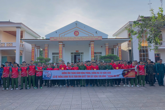 Xã Sơn Hồng hưởng ứng tháng hành động phòng chống ma tuý năm 2026
