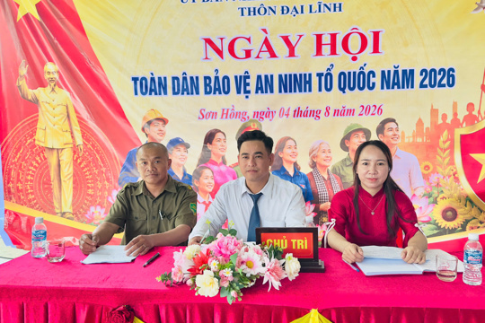 Phát huy sức mạnh khối đại đoàn kết toàn dân, nâng cao hiệu quả công tác bảo đảm an ninh, trật tự ngay từ cơ sở