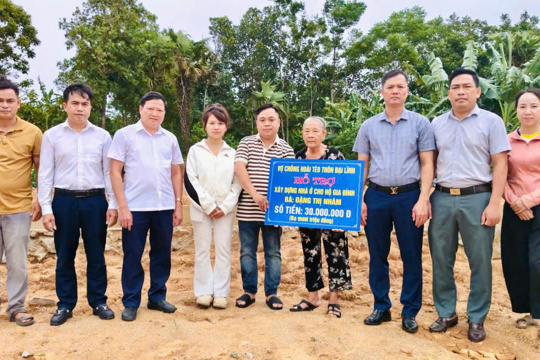 Lan tỏa nghĩa tình, chung tay chăm lo người nghèo ở xã Sơn Hồng