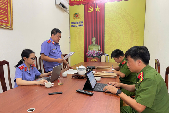 Kiểm sát trực tiếp công tác thi hành án hình sự tại xã Sơn Hồng, bảo đảm việc chấp hành pháp luật trong thi hành án hình sự 