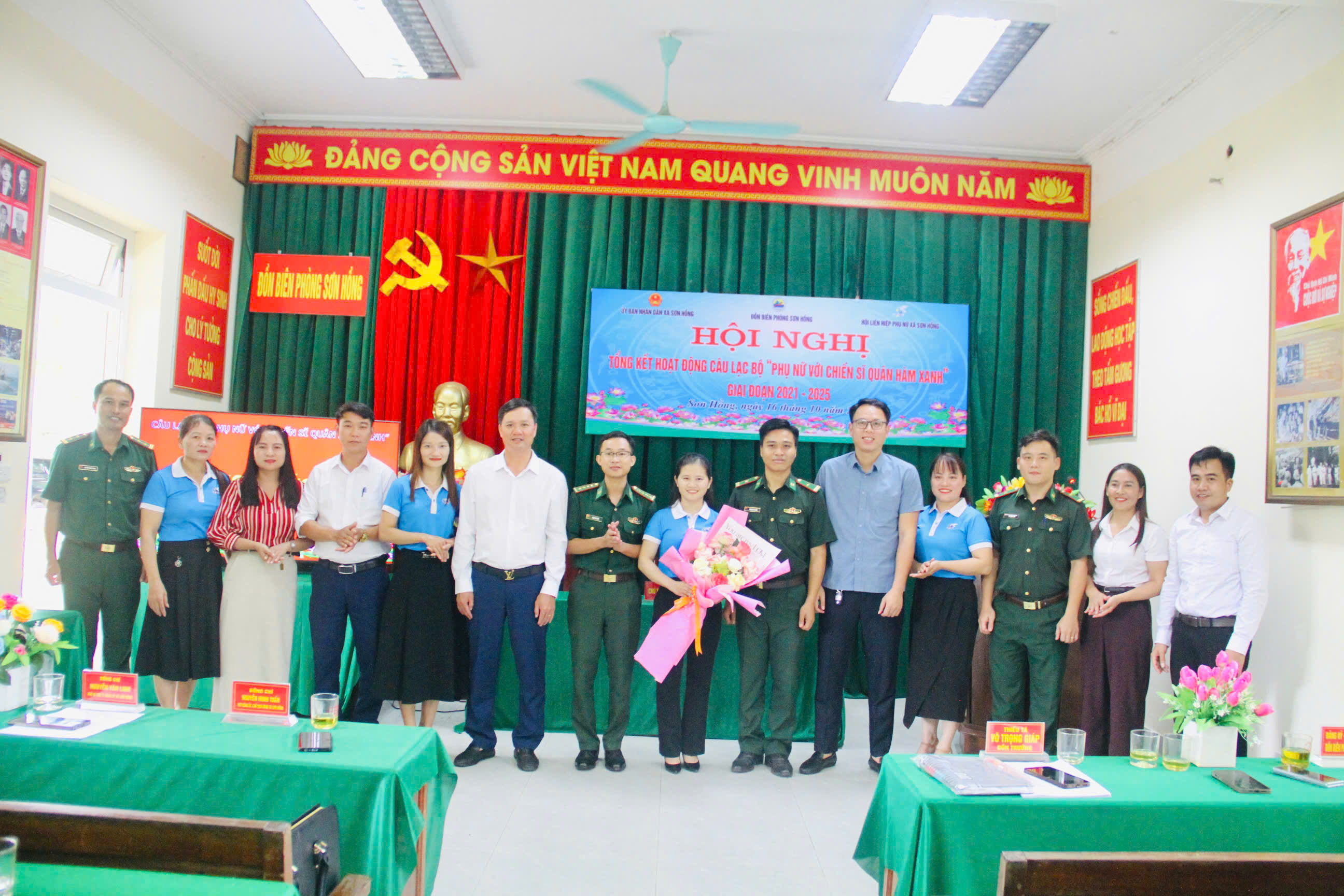 Xã Sơn Hồng phát huy hiệu quả Câu lạc bộ “Phụ nữ với chiến sĩ quân hàm xanh”